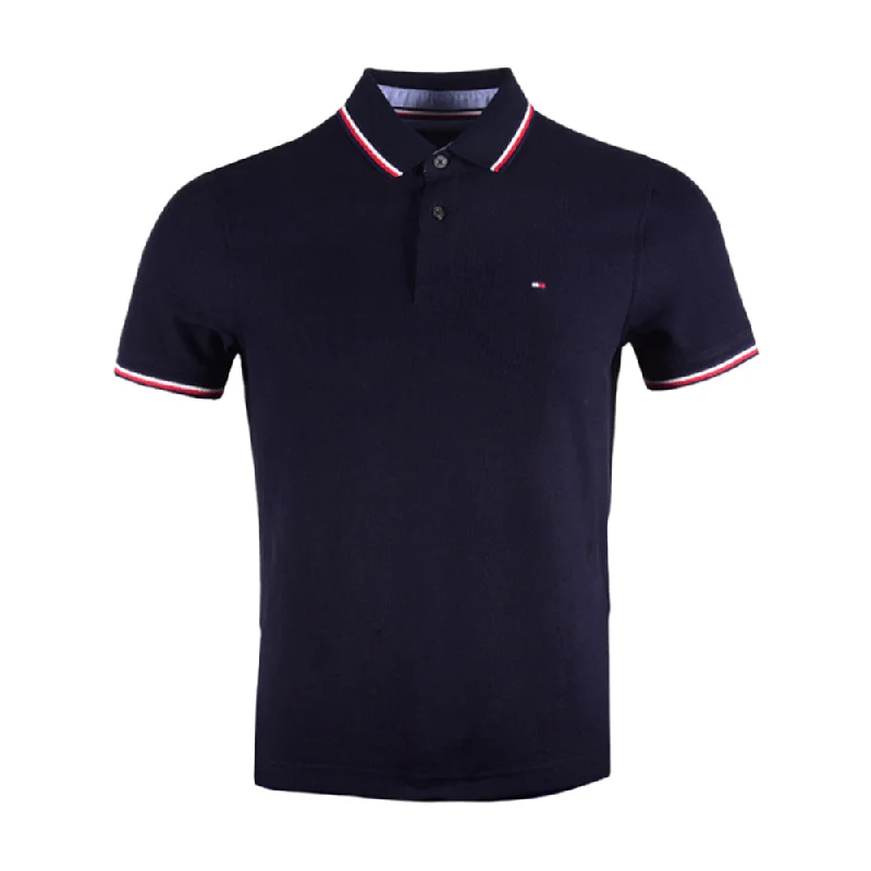 - ​​Christmas pet Christmas clothingTH MEN S/S POLO SHIRT 78B2300-416 NVY S (IR)