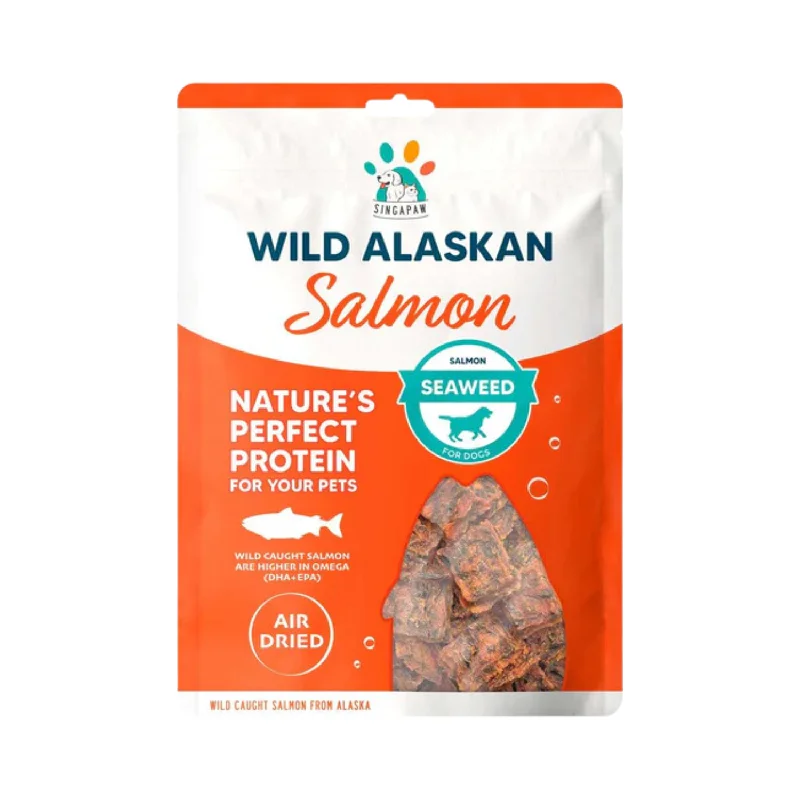 - Weight loss dog foodSingapaw Wild Alaskan Salmon & Seaweed Air-Dried Dog Treats