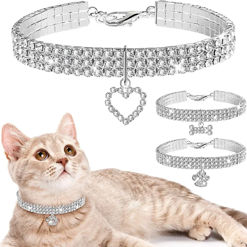 - Cat anti-jump window safety net3 Pieces Bling Rhinestones Pet Collars Glitter Pendant Dog Collars Adjustable Crystal Cat Collar Elastic Pet Necklace for Small Pet Cat Dogs Puppy (White) - Cat anti-jump window safety net3 Pieces Bling Rhinestones Pet Collars Glitter Pendant Dog Collars Adjustable Crystal Cat Collar Elastic Pet Necklace for Small Pet Cat Dogs Puppy (White)