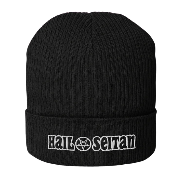 - Postoperative pet anti-licking Elizabethan collarVegan Power Co 'Hail Seitan' Beanie - Black - Postoperative pet anti-licking Elizabethan collarVegan Power Co 'Hail Seitan' Beanie - Black