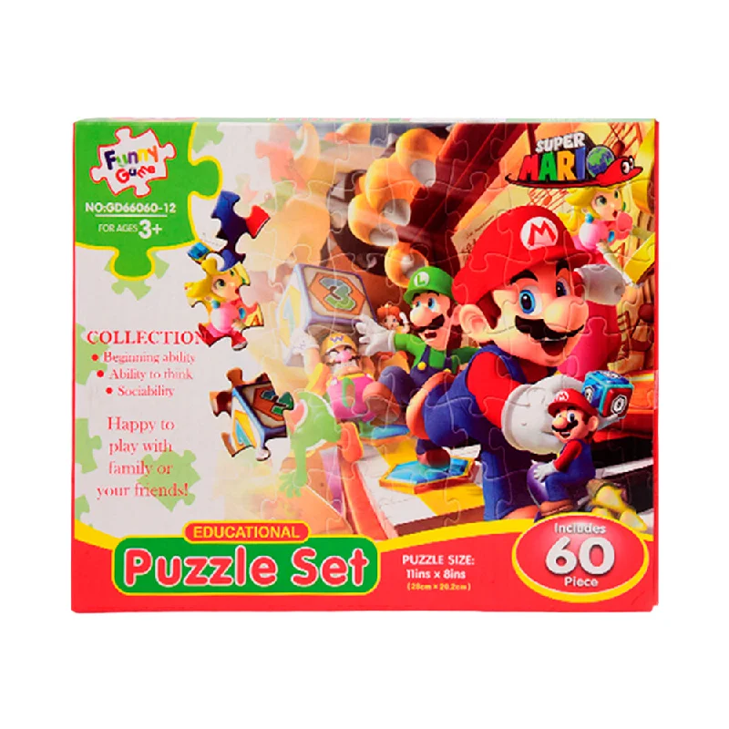 - Parrot climbing and standing wooden frameGD66060-12 SUPER MARIO PUZZLE 60PC A.I