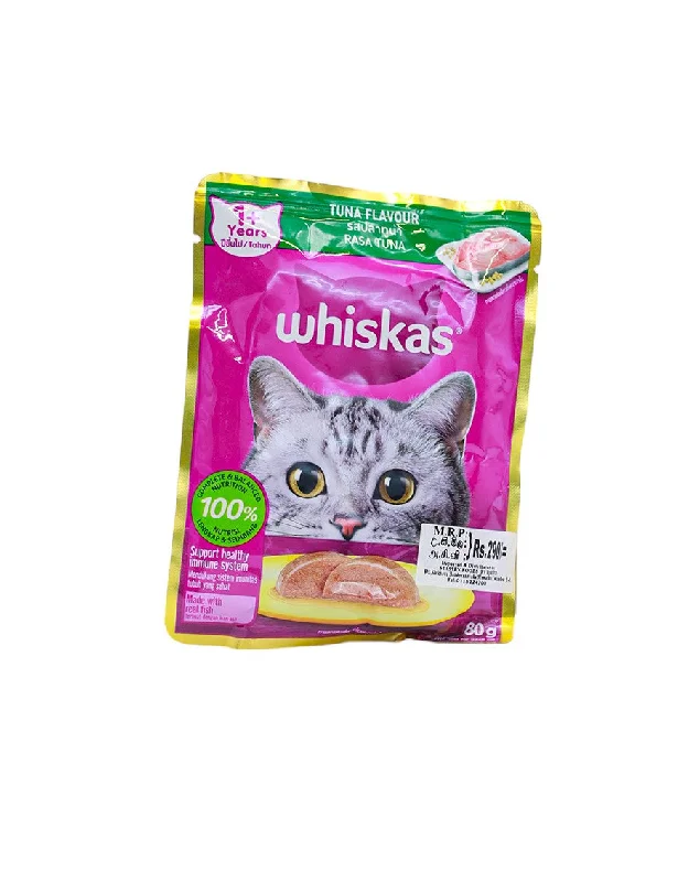 - Rabbit grass rack to prevent waste food boxWHISKAS Tuna, 85g