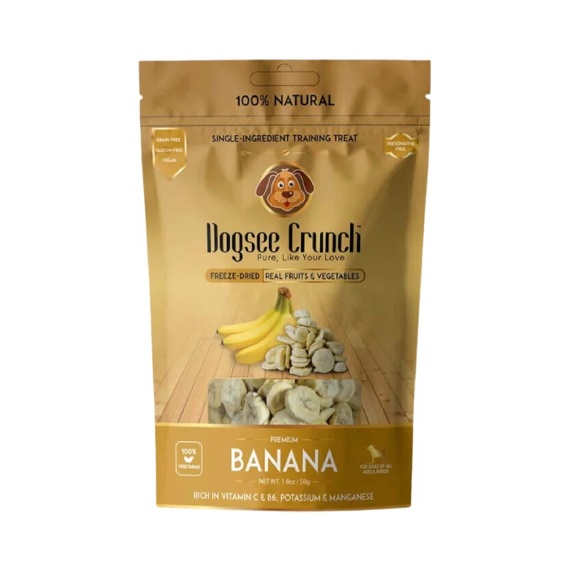 - The effect of dog food on hairDogsee Crunch Banana