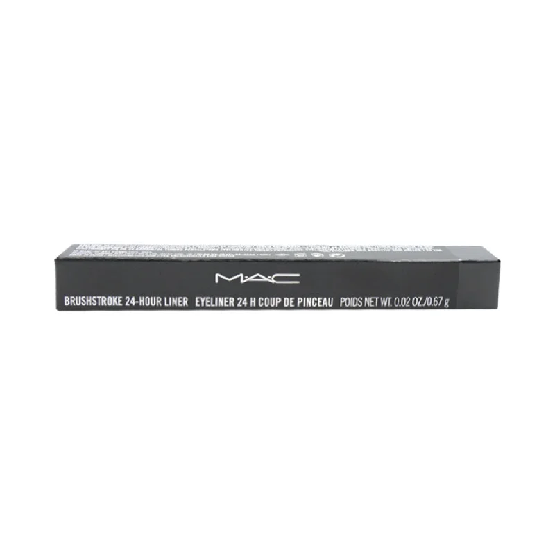 - Foldable and portable cat bagMAC BRUSHSTROKE 24-HOUR EYELINER BRUSHBLACK 0.67G