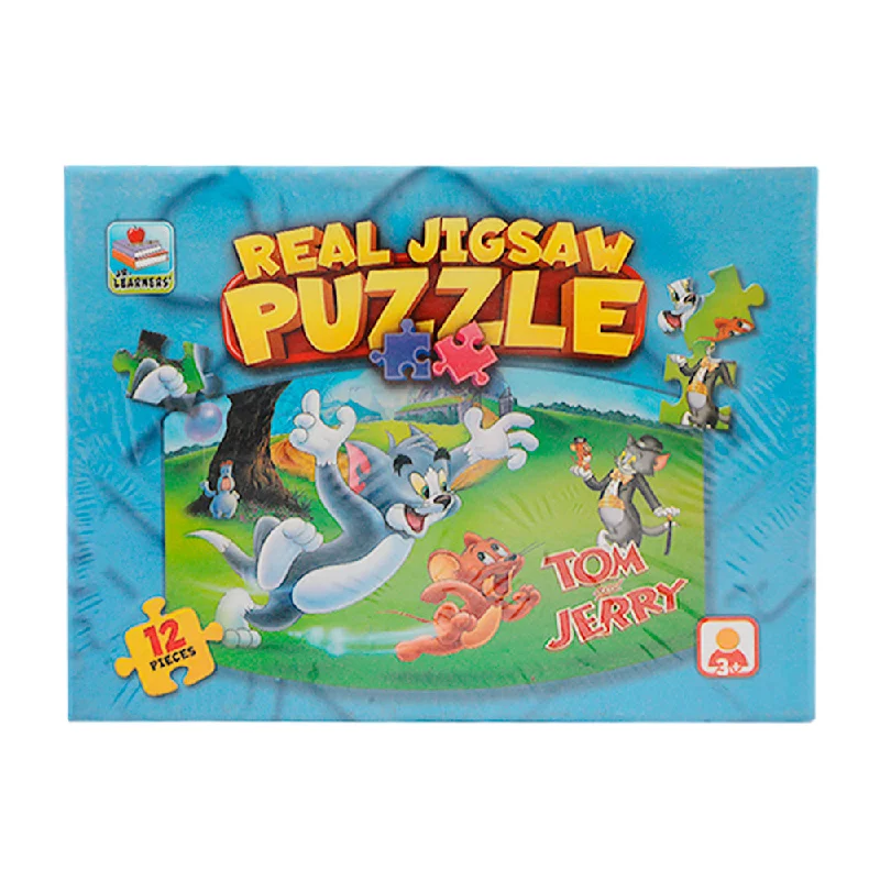 - Pet stroller can be taken on the plane8905 JR.LEARNERS REAL JIGSAW PUZZLE TOM & JERRY 12PC