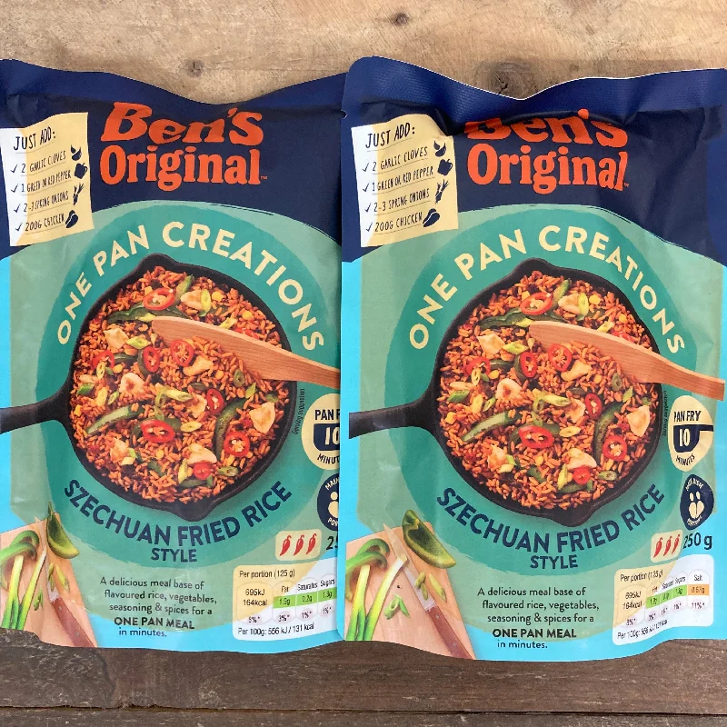 -Anti-scratch sofa protective cover2x Ben's Original One Pan Szechuan Fried Rice Bags (2x250g)