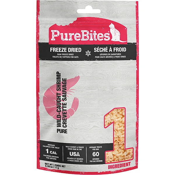    - How is Bricky cat food?  PureBites Cat Shrimp