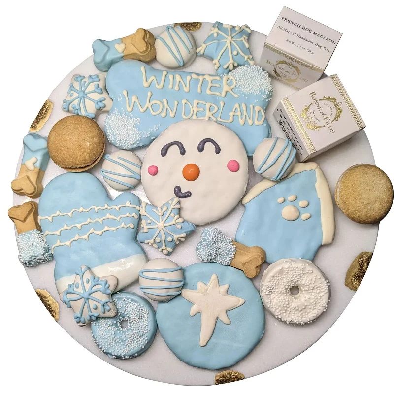 - High protein dog foodWinter Dog Treats Gift Box