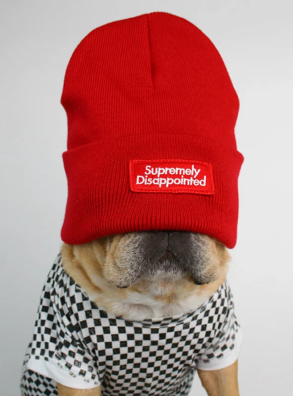Pet raincoatSupremely Disappointed Beanie