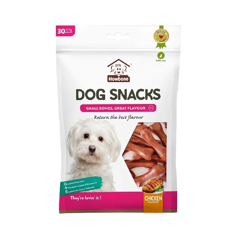 - Dog food nutritional analysisHOWBONE Dog Snacks Mini Bone Chicken Flavour
