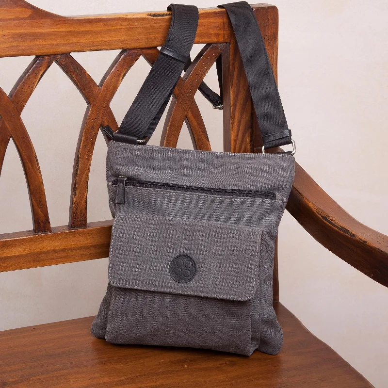 - Hamster silent running wheel to prevent chewingAncient Traveler Leather Accent Cotton Shoulder Bag in Slate from Peru - Hamster silent running wheel to prevent chewingAncient Traveler Leather Accent Cotton Shoulder Bag in Slate from Peru