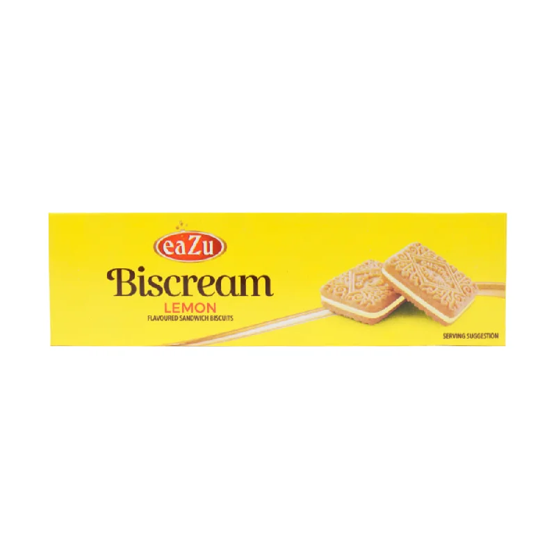 Pet ProductsEAZU BISCREAM SANDWICH BISCUIT LEMON 90 GM