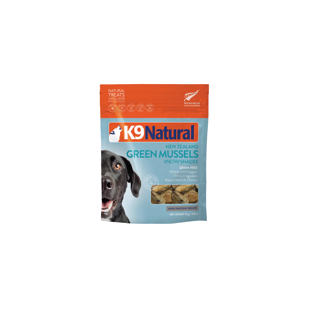    - Weight management cat food  K9 Natural Treat Green Lip Mussel