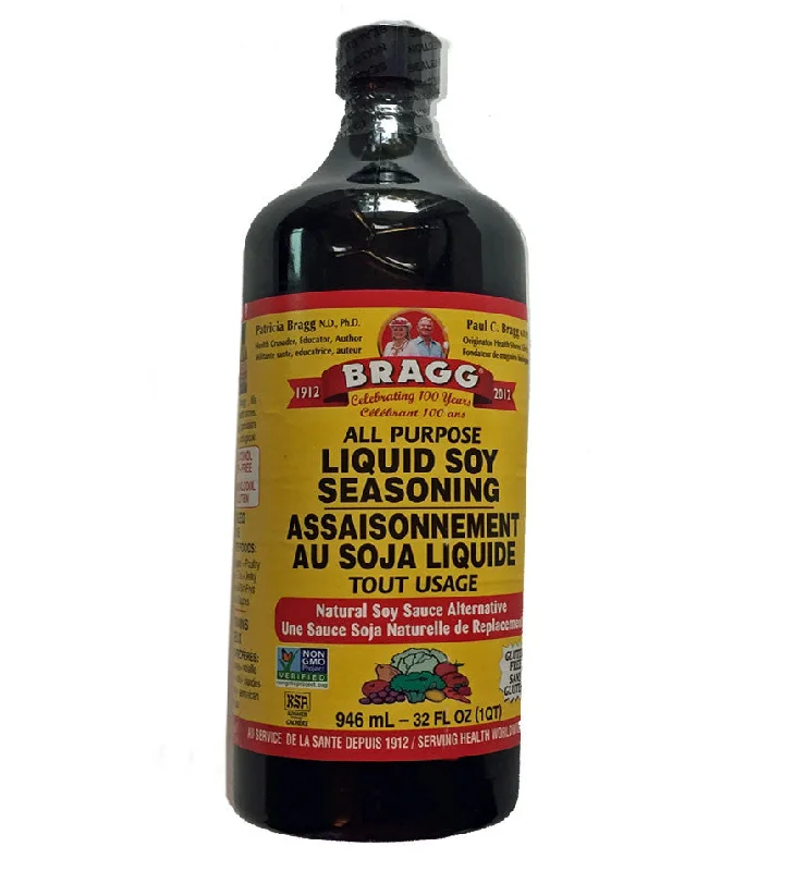 - Rabbit grass rack to prevent waste food boxBragg All-Purpose Liquid Soy Seasoning - 946ml