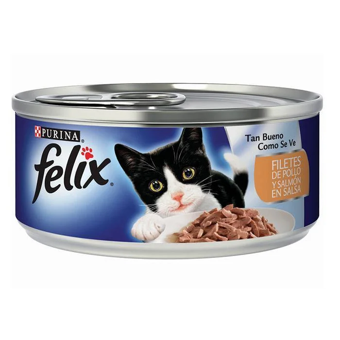 - Automatic induction pet water dispenserFelix Lata Filetes De Pollo Y Salmón En Salsa x 156 Gr