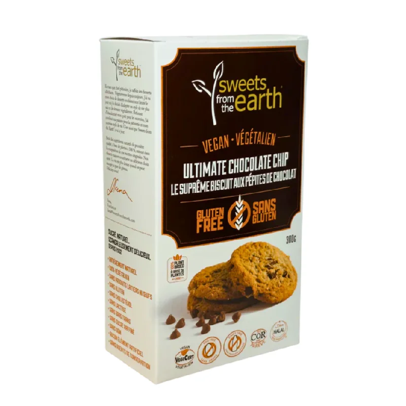 - Pet tear stain cleaning wipesSweets From The Earth Ultimate Gluten Free Chocolate Chip Cookies - 300g
