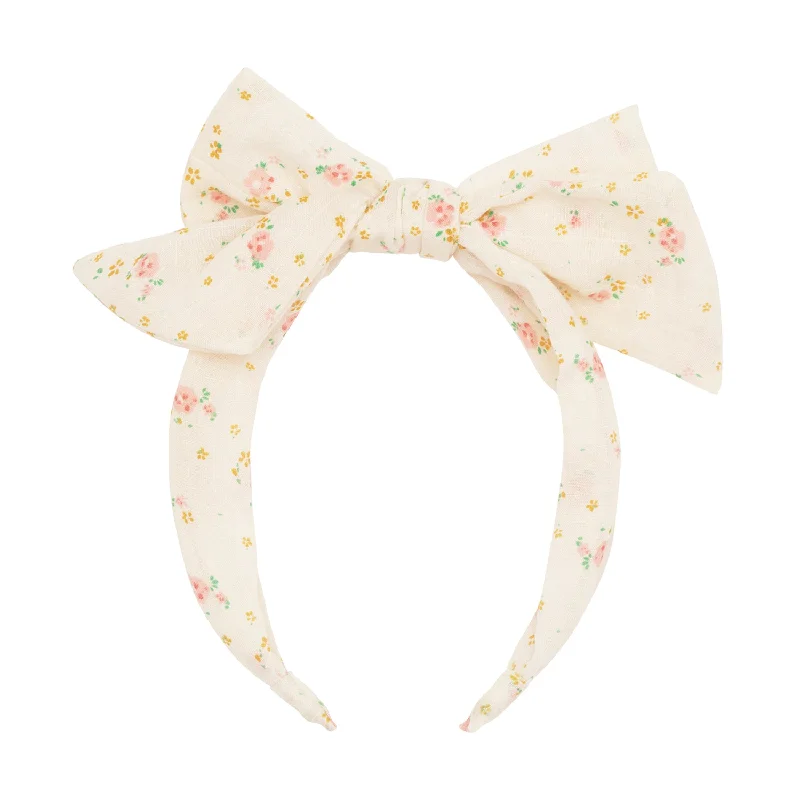 - Foldable and portable cat bagTiny Blossom Double Bow Headband
