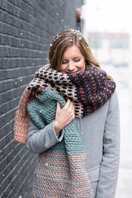 ---Crochet Kit - Make A Statement Scarf