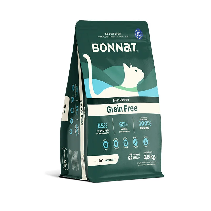 - Cat stress soothing sprayBonnat Grain Free Feline Adult 1.5Kg